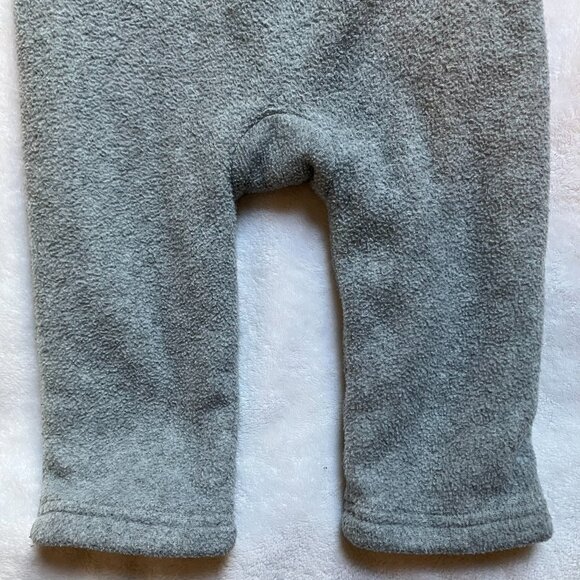 Old Navy Bear Grey Blue Fleece Bunting 18-24M Toddler Winter Wear - Picture 15 of 16
